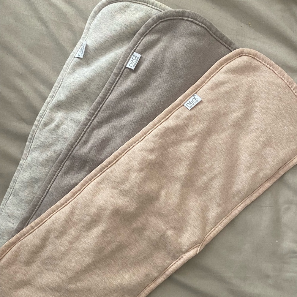 Neutral Baby Burp cloths